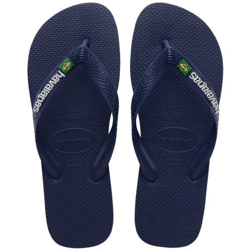 Women's Brazil Logo Flip Flops Flip Flops Zone