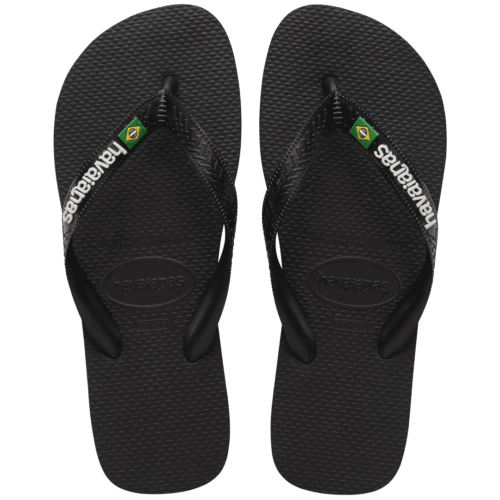 Men's Brazil Logo Flip Flops Flip Flops Zone