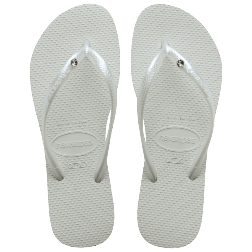 Women's Slim Crystal Flip Flops Flip Flops Zone