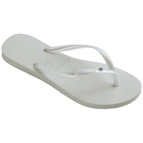 Alternative view of Women's Slim Crystal Flip Flops Flip Flops Zone