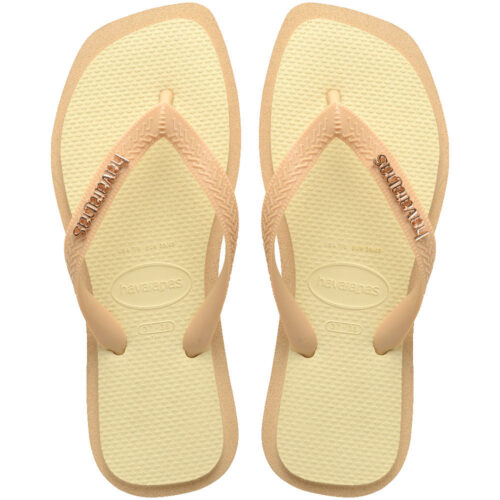 Women's Top Square Fusion Flip Flops Flip Flops Zone
