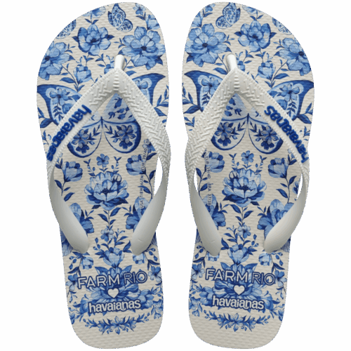Women's FARM Rio Porcelain Garden Flip Flops Flip Flops Zone