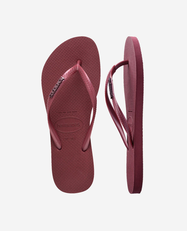 Havaianas Slim Logo Metallic Flip Flops Zone - Image 8