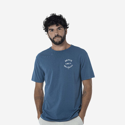 Havaianas T-Shirt M Beach Like A Brazilian Flip Flops Zone