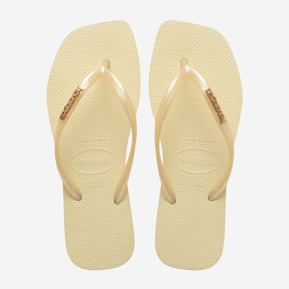 Havaianas Square Logo Metallic Flip Flops Zone - Image 3