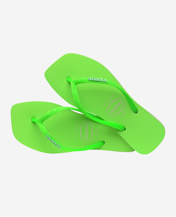 Havaianas Square Glitter Neon Flip Flops Zone - Image 5