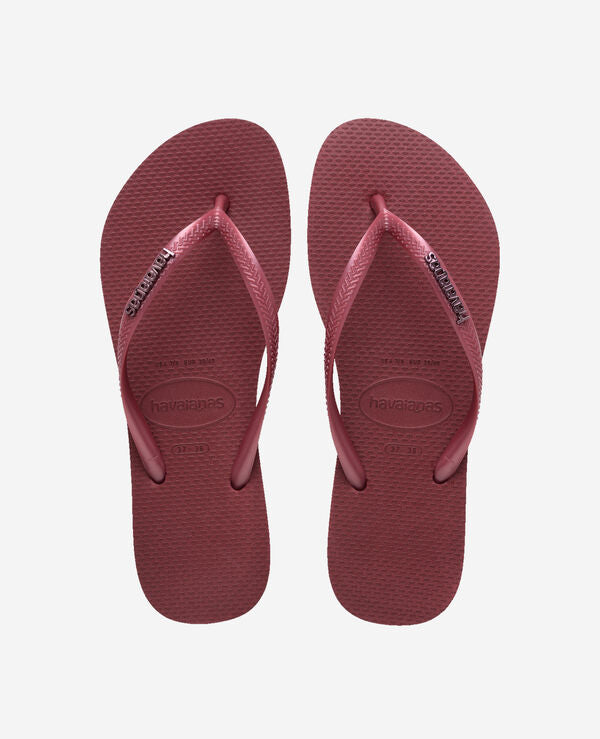 Havaianas Slim Logo Metallic Flip Flops Zone - Image 4