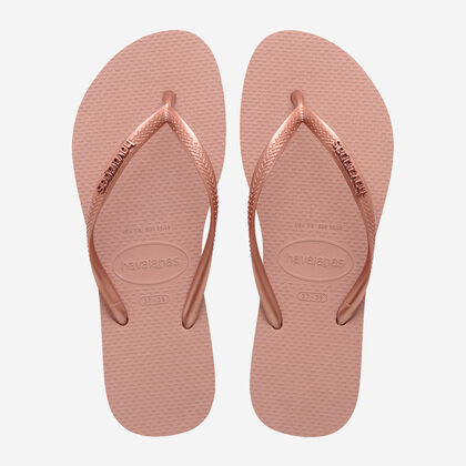 Havaianas Slim Logo Metallic Flip Flops Zone - Image 3
