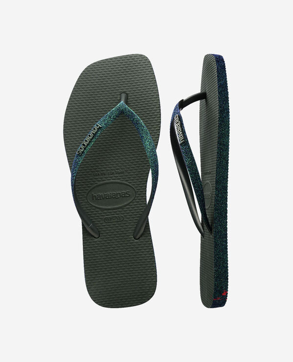 Havaianas Slim Square Sparkle Flip Flops Zone - Image 9