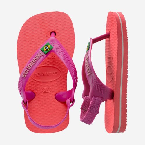 Alternative view of Havaianas Baby Brasil Logo II Flip Flops Zone