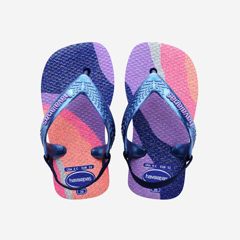 Havaianas Baby Palette Glow Flip Flops Zone