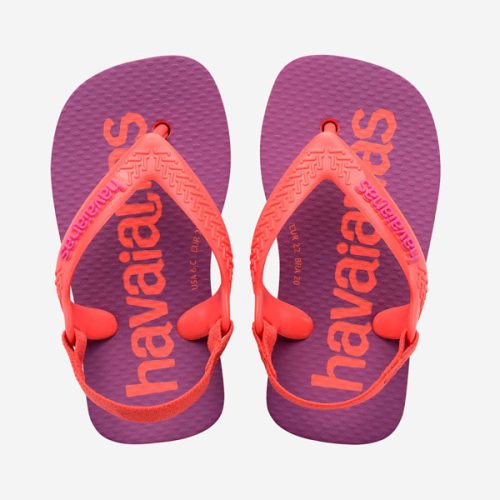 Alternative view of Havaianas Baby Logomania Flip Flops Zone