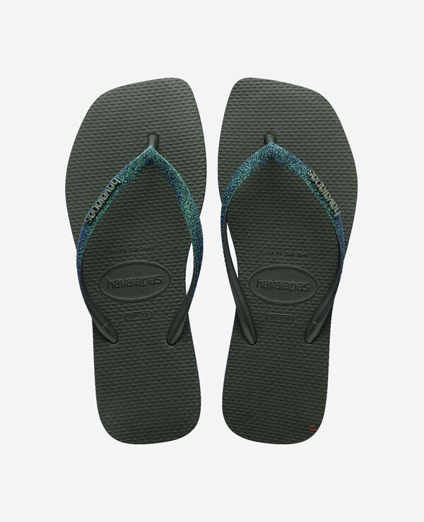Havaianas Slim Square Sparkle Flip Flops Zone - Image 6