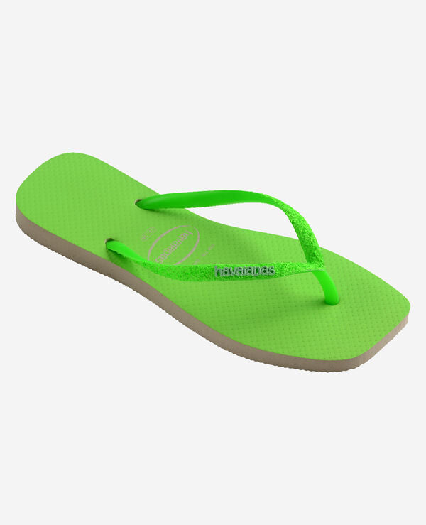 Havaianas Square Glitter Neon Flip Flops Zone - Image 3