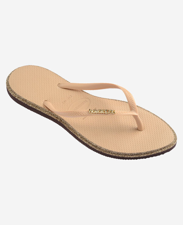 Havaianas Slim Point Glitter Flip Flops Zone - Image 5
