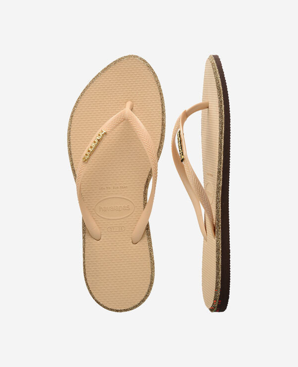 Havaianas Slim Point Glitter Flip Flops Zone - Image 8