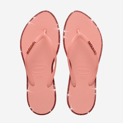 Havaianas Slim Point Glitter Flip Flops Zone - Image 3