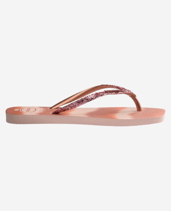 Havaianas Slim Square Glitter Party Flip Flops Zone - Image 4