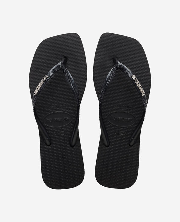 Havaianas Square Logo Metallic Flip Flops Zone - Image 4